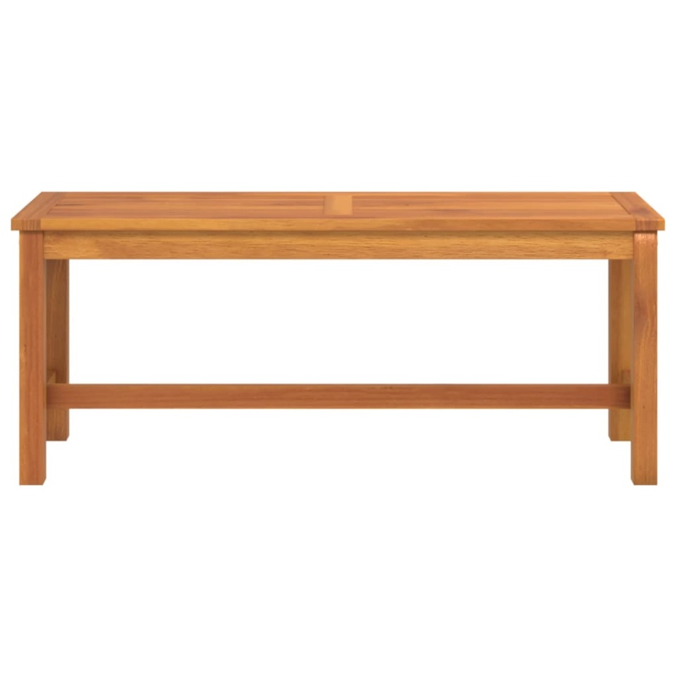 Bancă de grădină, 110x35x45 cm, lemn masiv de acacia - 2 | YEO