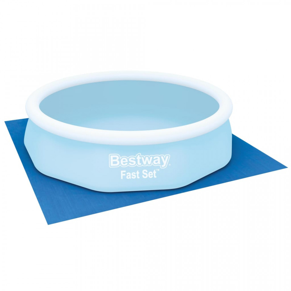 Bestway Pânză de sol pentru piscină Flowclear, 335 x 335 cm - 1 | YEO