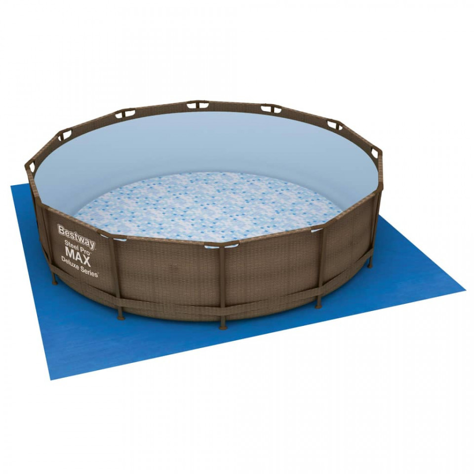 Bestway Pânză de sol pentru piscină Flowclear, 396 x 396 cm - 3 | YEO