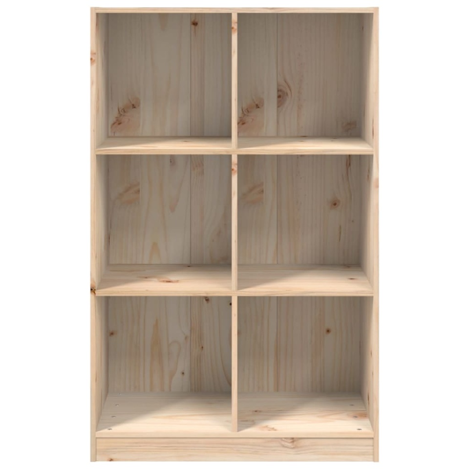 Bibliotecă, 70x33x110 cm, lemn masiv de pin - 3 | YEO