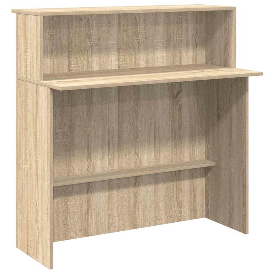 Birou de recepție Stejar Sonoma 100x50x103,5 cm Lemn prelucrat - 1 | YEO