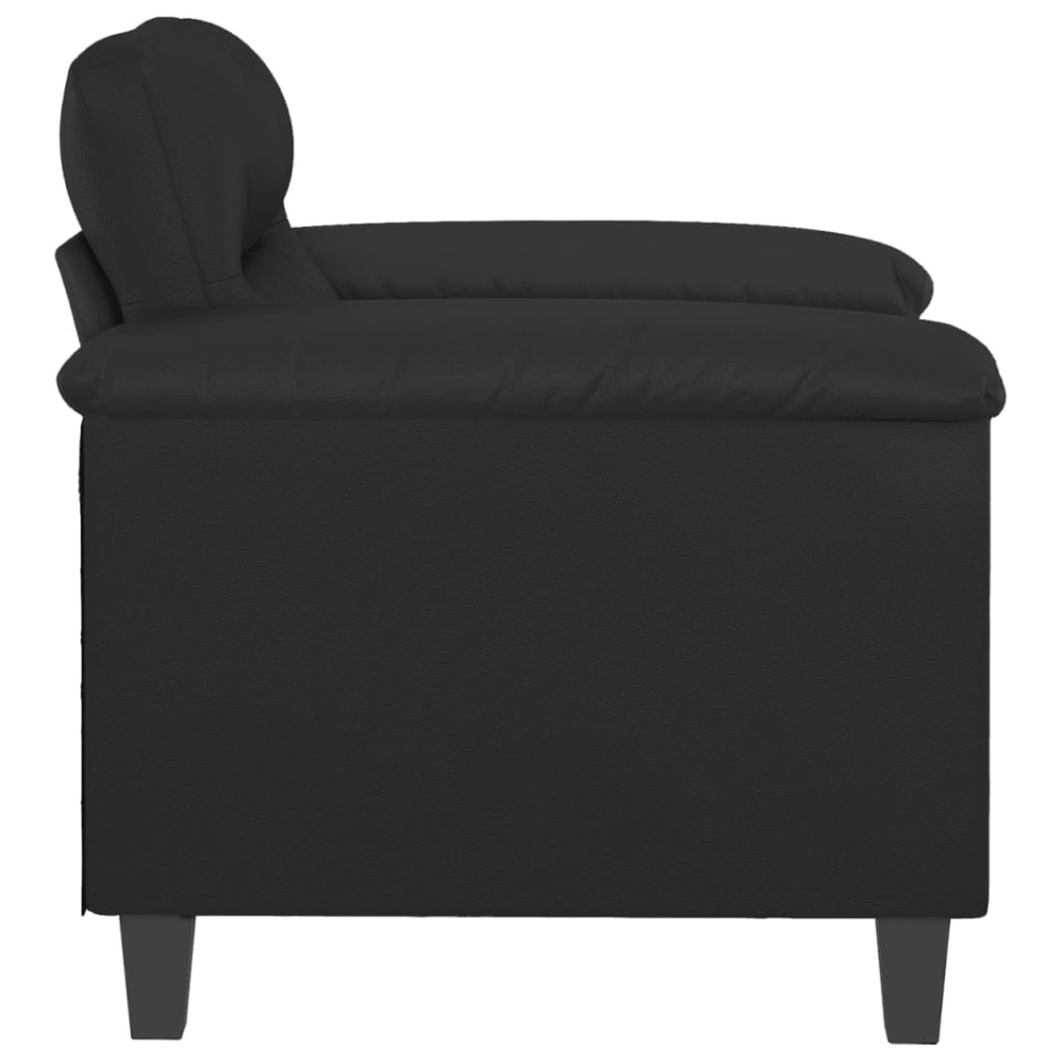 Canapea de o persoană, 60 cm, piele ecologică - 3 | YEO