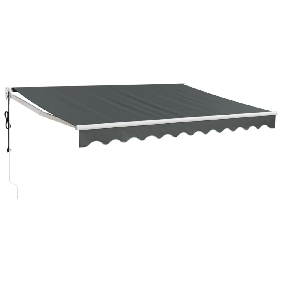 Copertină automată retractabilă, antracit, 3,5x2,5 m - 1 | YEO