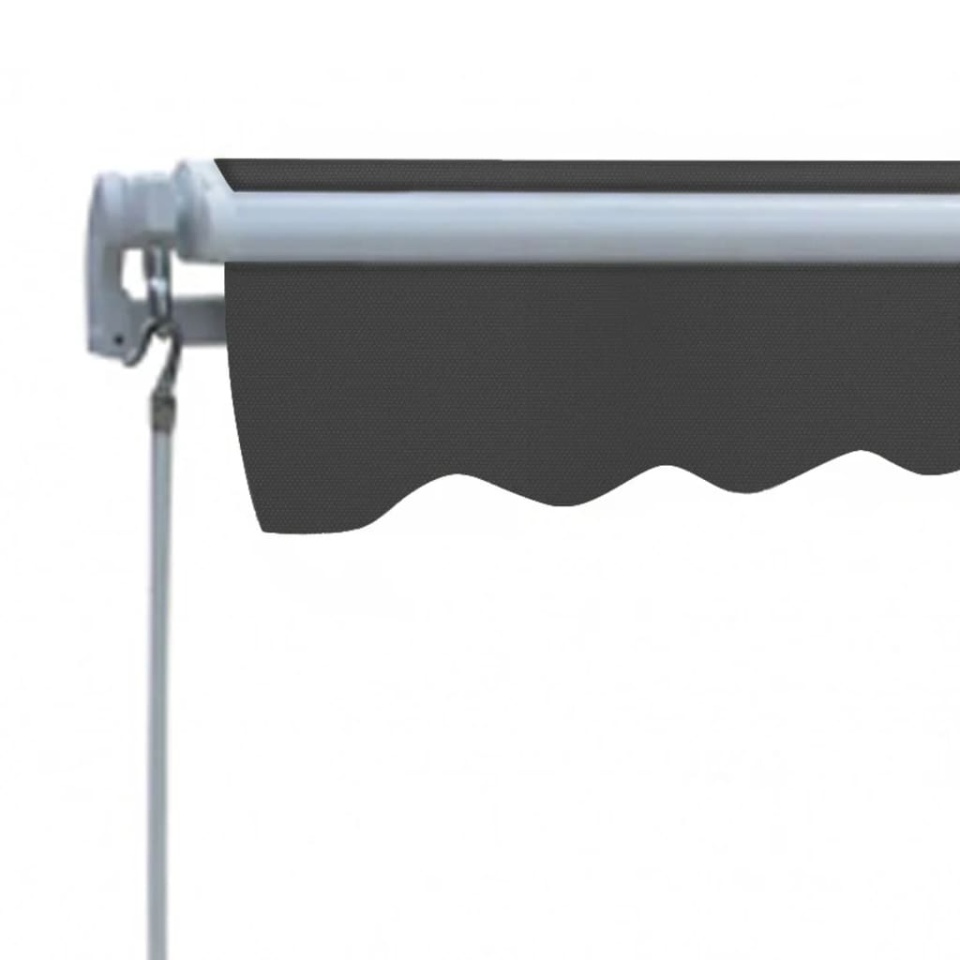 Copertină reglabilă cu acționare manuală, 300 cm, antracit - 3 | YEO