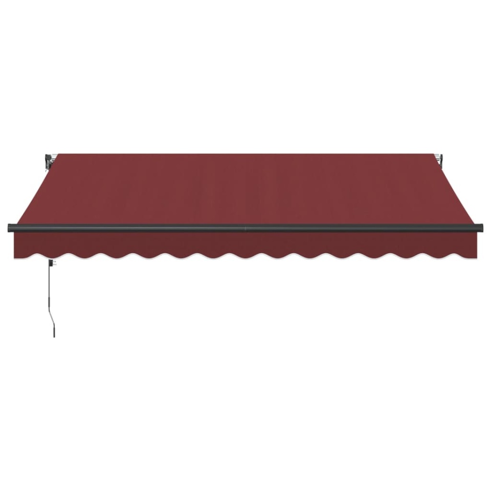 Copertina retractabilă automat, vișiniu, 350x250 cm - 2 | YEO