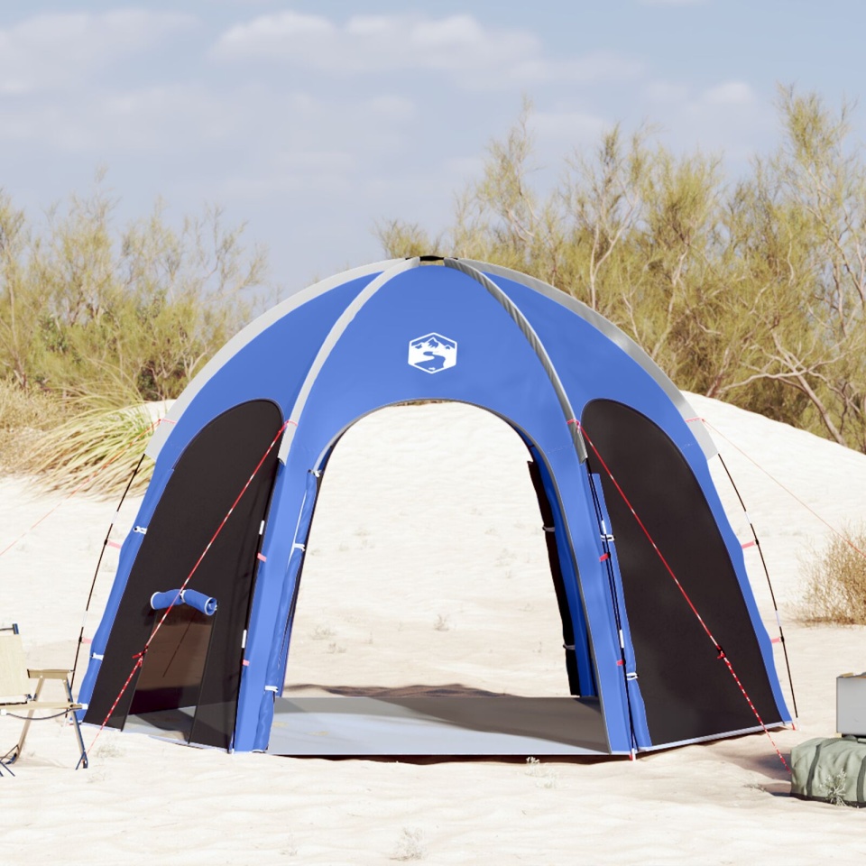 Cort pentru piscină Albastru Azur 366x305 cm, rezistent la apă - 3 | YEO