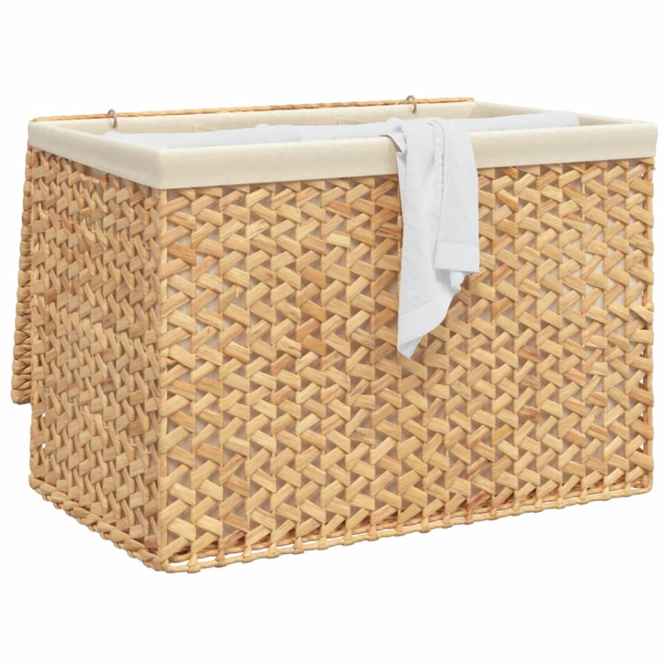 Coș de rufe cu 3 secțiuni 75x42,5x52 cm zambilă de apă - 2 | YEO