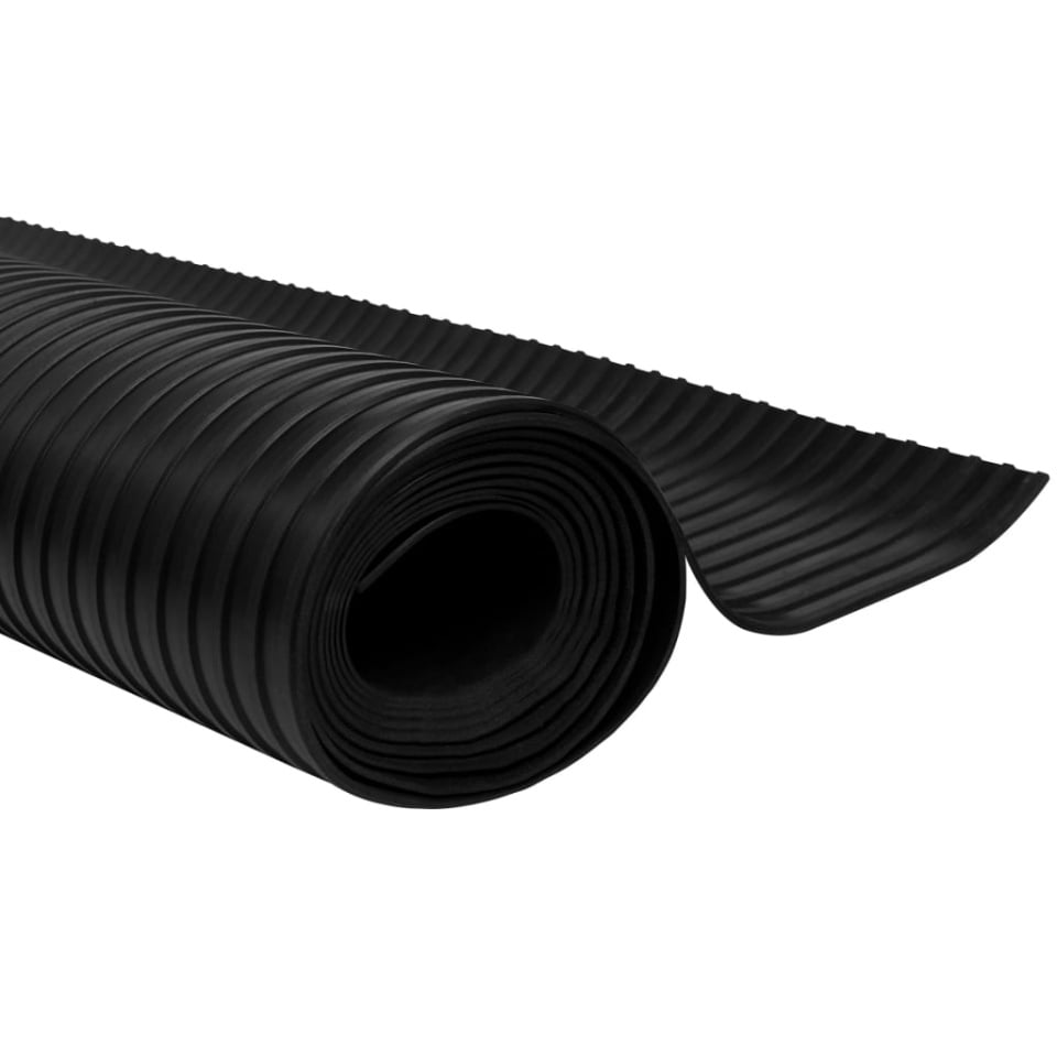 Covor de cauciuc anti-alunecare, 1,5 x 4 m, 3 mm, nervuri late - 3 | YEO