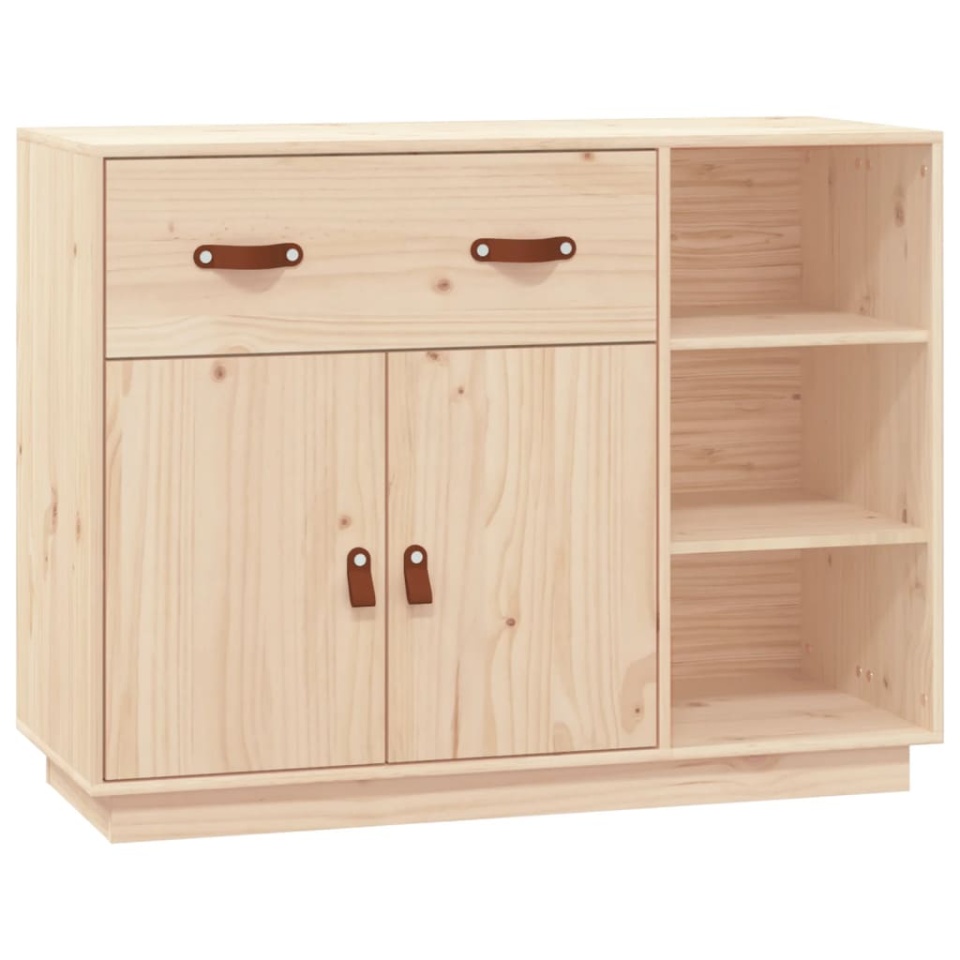Dulap, 98,5x40x75 cm, lemn masiv de pin - 1 | YEO