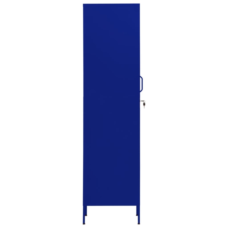 Dulap de vestiar, bleumarin, 35x46x180 cm, oțel - 3 | YEO