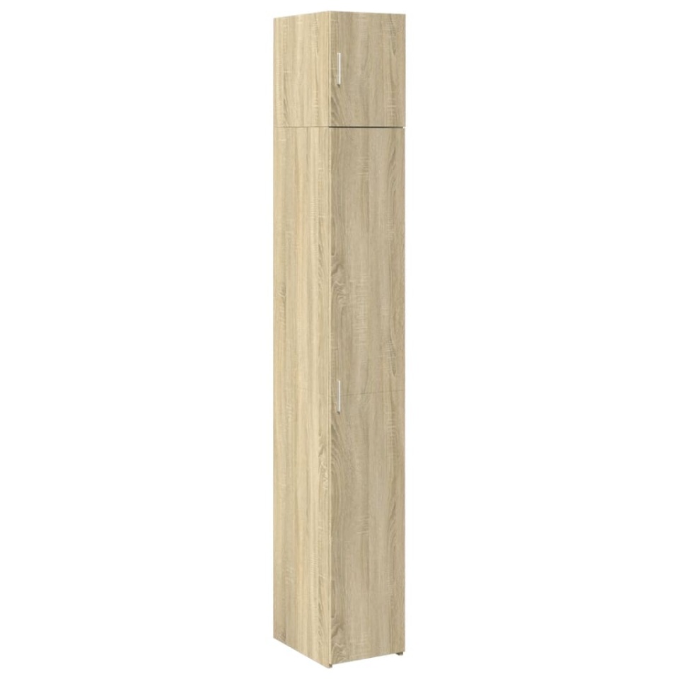 Dulap depozitare slim stejar sonoma 30x42,5x225cm lemn compozit - 1 | YEO