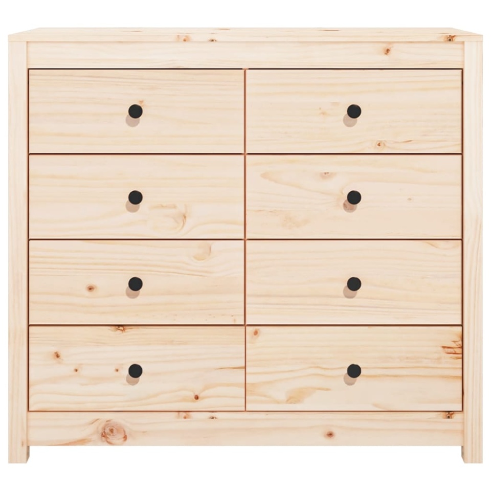 Dulap lateral, 100x40x90 cm, lemn masiv de pin - 3 | YEO