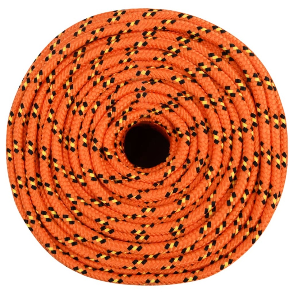 Frânghie de barcă, portocaliu, 10 mm, 500 m, polipropilenă - 2 | YEO