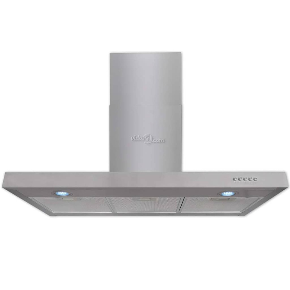 Hotă de bucătărie, 900 mm, oțel inoxidabil, plat - 2 | YEO