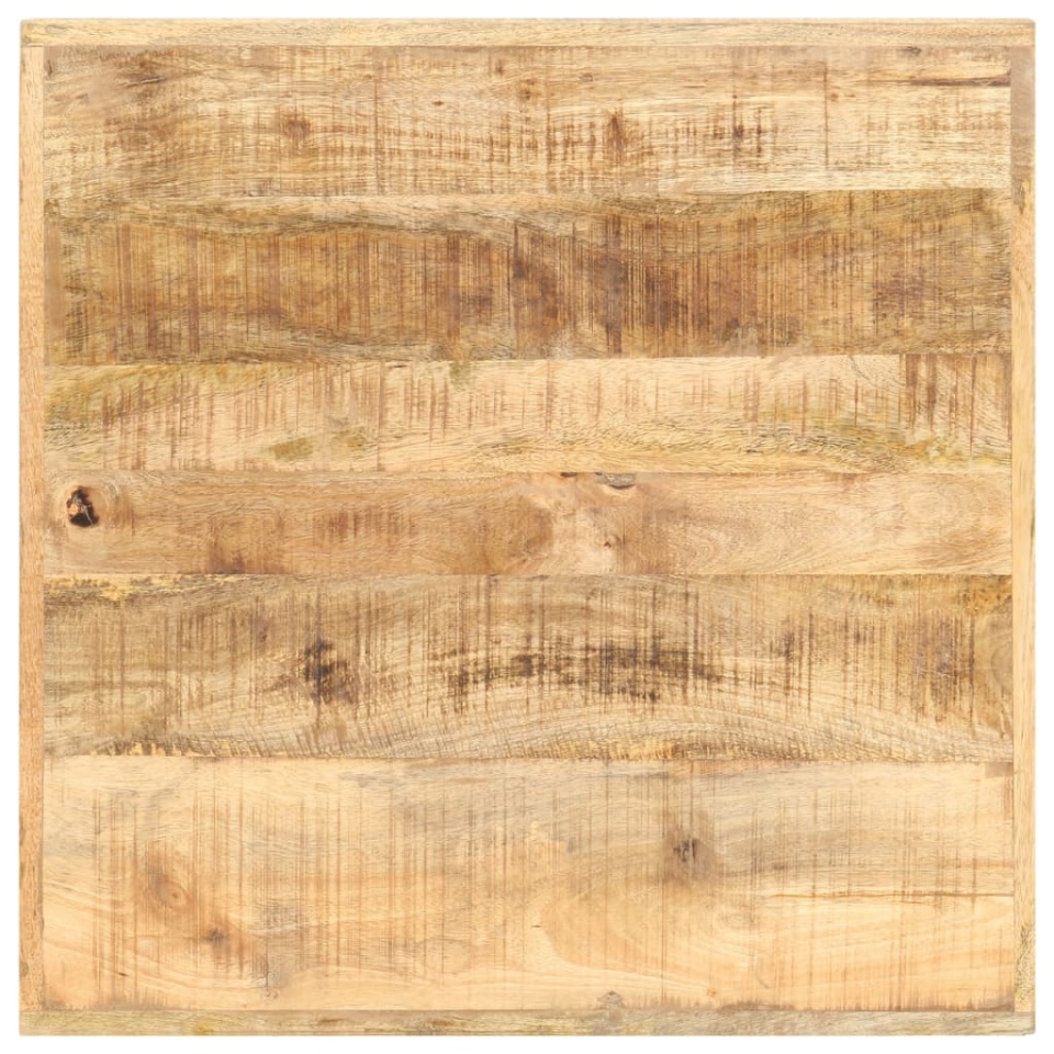 Masă de bar, 60 x 60 x 107 cm, lemn de mango nefinisat - 3 | YEO