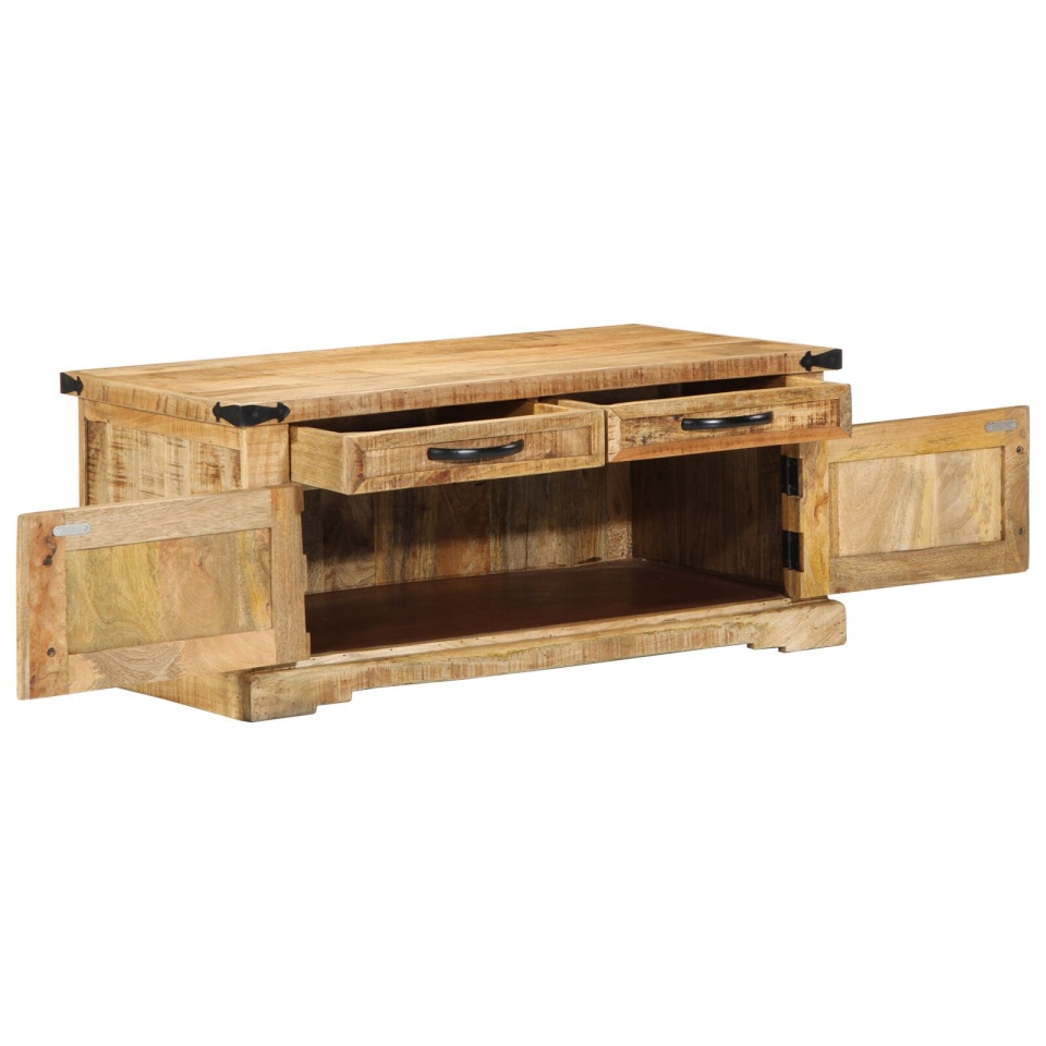 Masă de cafea 90x50x40 cm Lemn masiv de mango - 2 | YEO