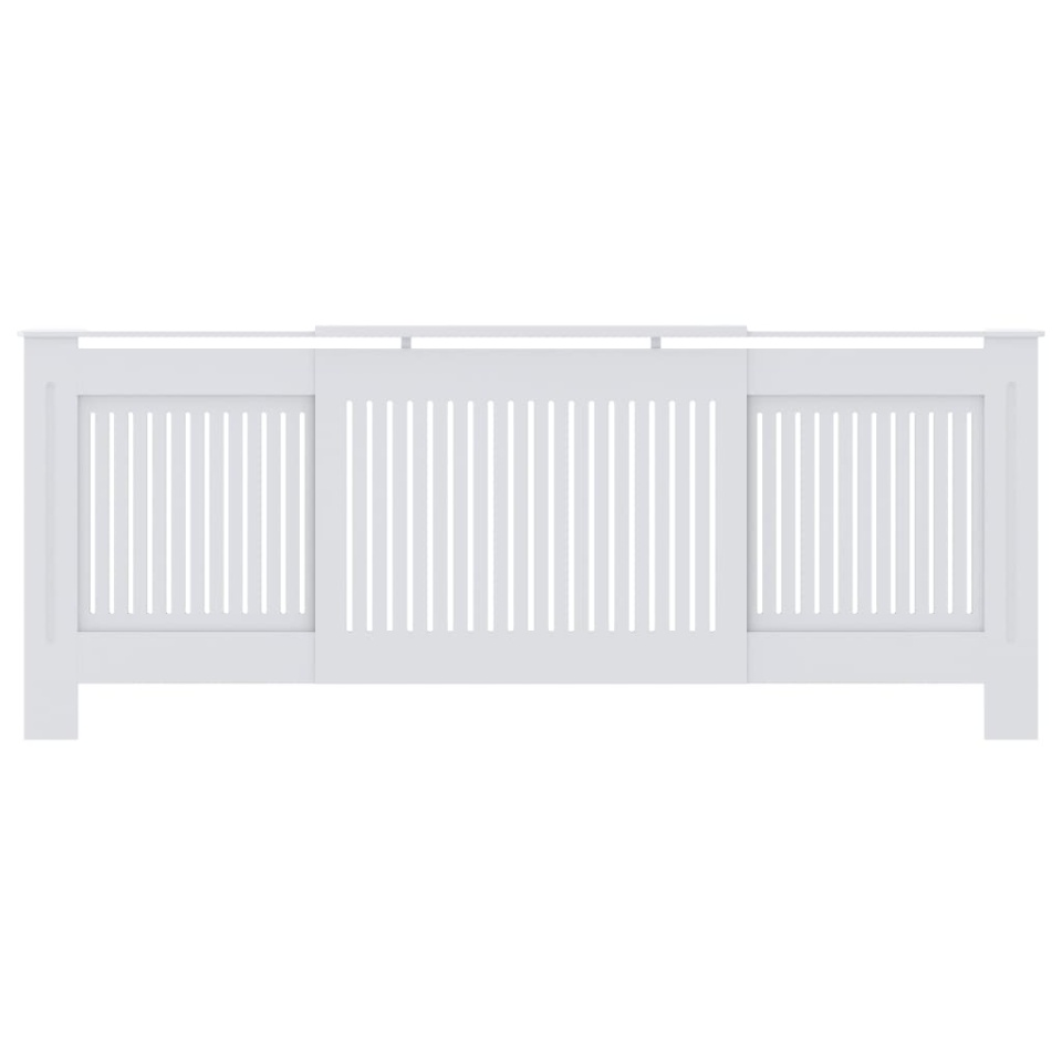 Mască pentru calorifer, alb, 205 cm, MDF - 2 | YEO