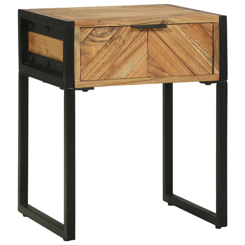 Noptieră 40x35x50 cm Lemn masiv de acacia - 1 | YEO