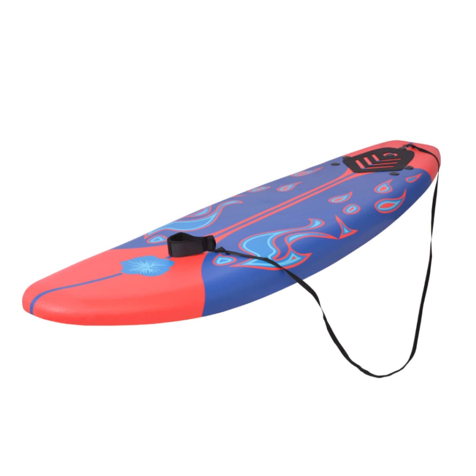 Placă de surf, albastru și roșu, 170 cm - 1 | YEO