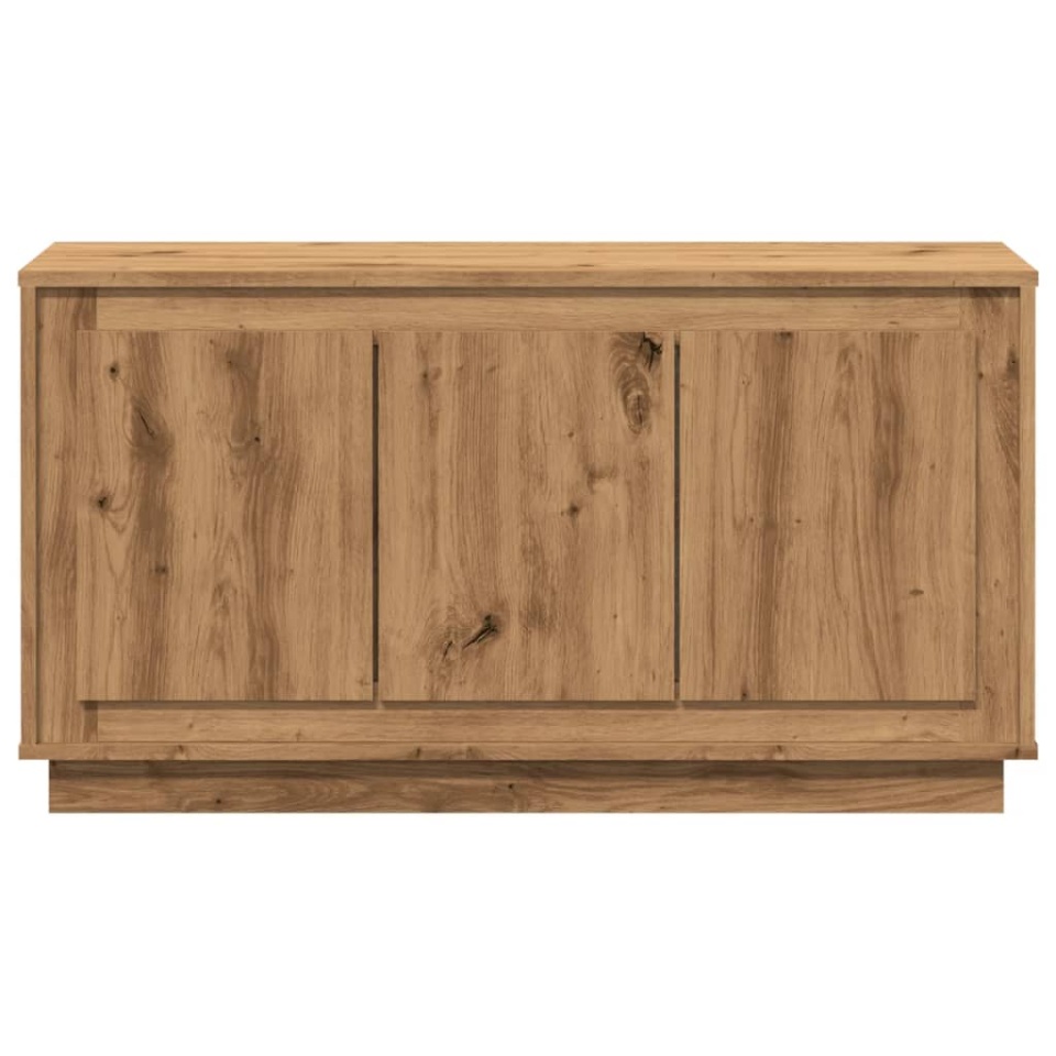 Servantă, stejar artizanal, 102x35x55 cm, lemn prelucrat - 3 | YEO