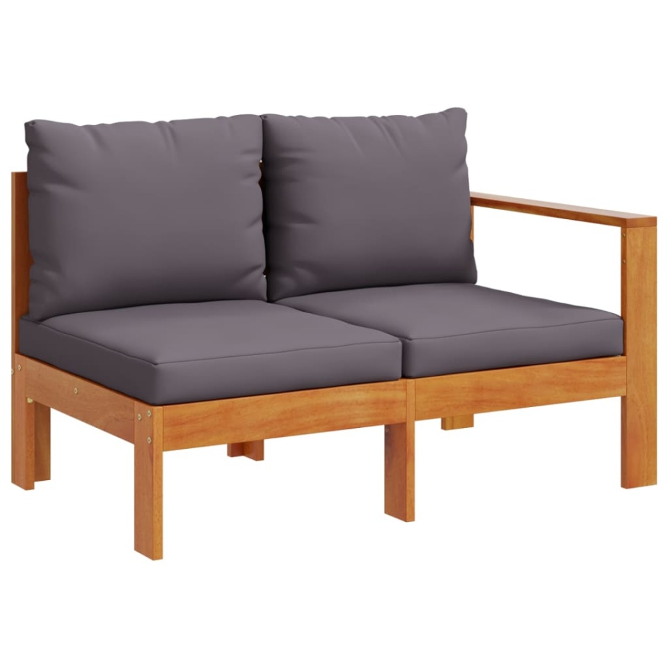 Set canapele de grădină cu perne, 4 piese, lemn masiv de acacia - 3 | YEO