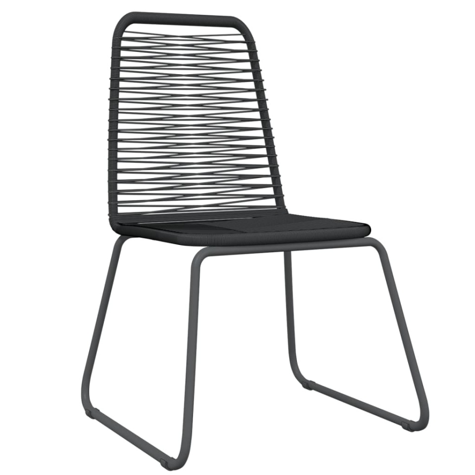 Set de mobilier pentru grădină, 3 piese, negru - 2 | YEO