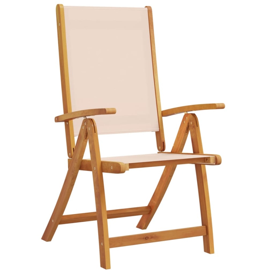 Set mobilier de grădină, 5 piese, lemn masiv acacia/textilenă - 3 | YEO