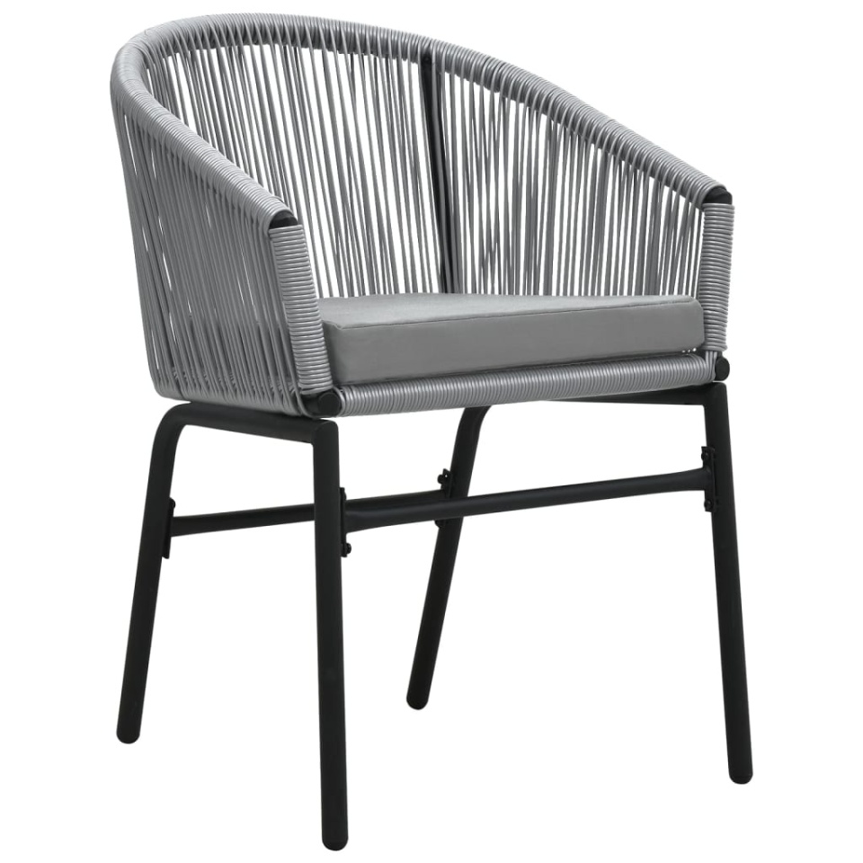 Set mobilier de grădină, 7 piese, gri - 3 | YEO