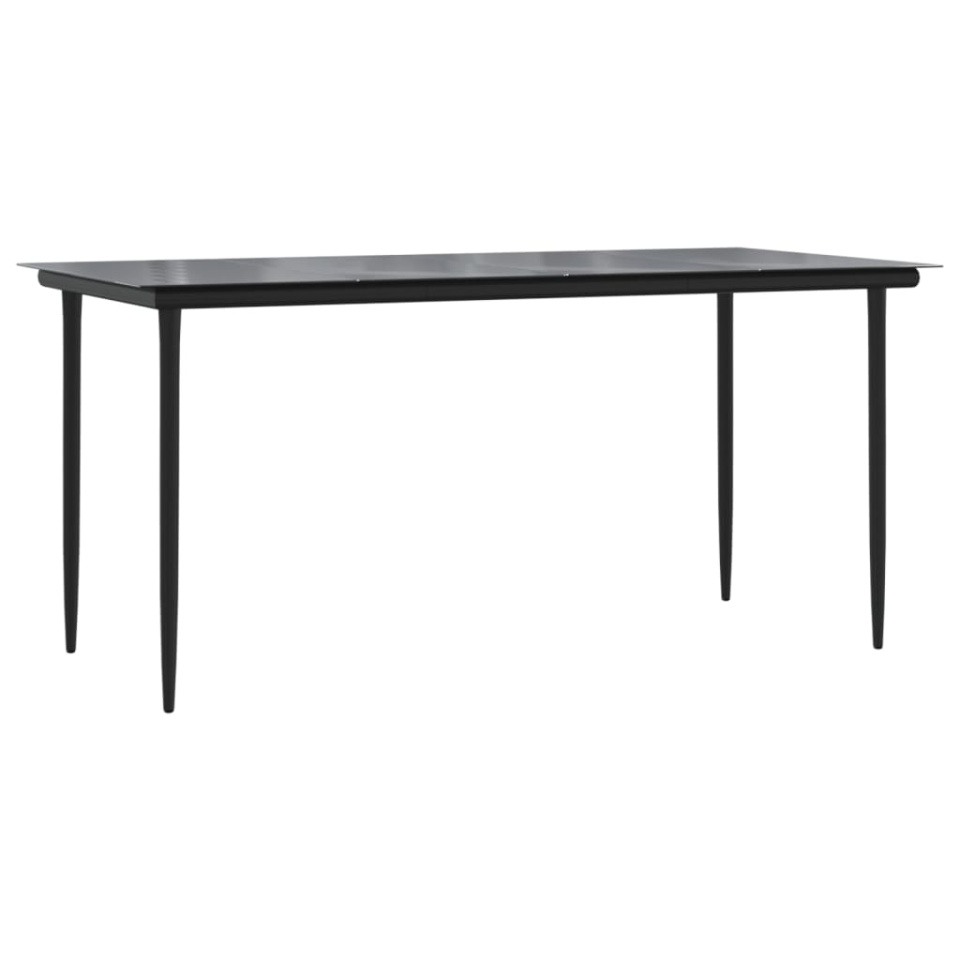 Set mobilier de grădină cu perne, 5 piese, gri, poliratan - 2 | YEO