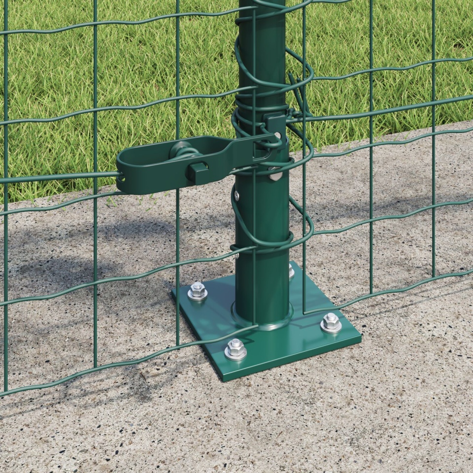 Stâlpi 52 buc Verde Oțel electrostatic 3.2 x 3.2 x 90 cm - 2 | YEO