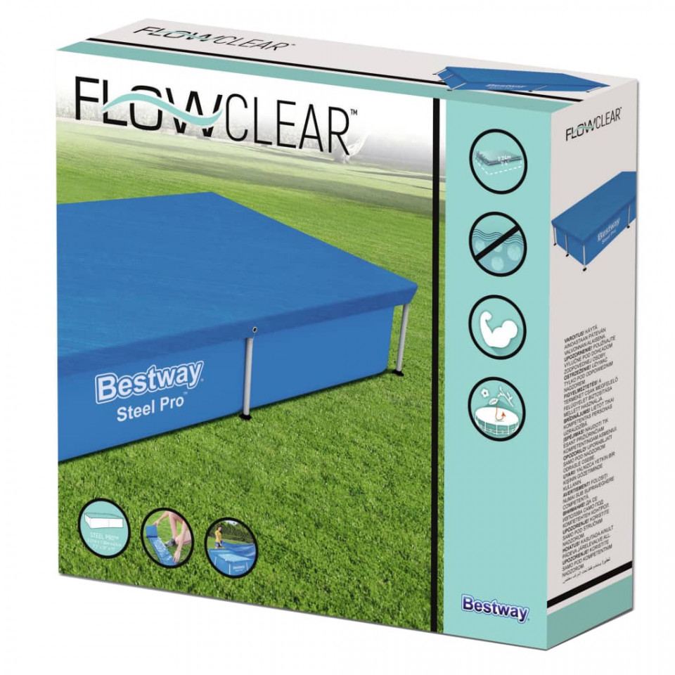 Bestway Husă de piscină Flowclear, 221 x 150 cm - 1 | YEO