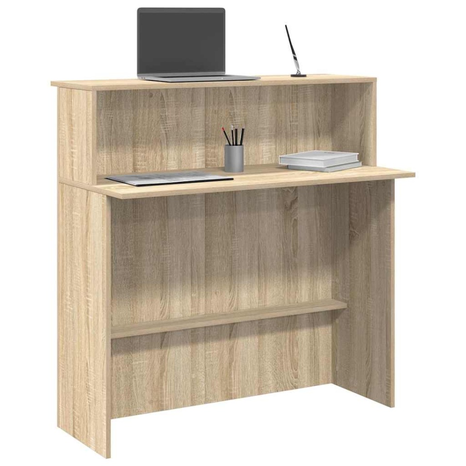 Birou de recepție Stejar Sonoma 100x50x103,5 cm Lemn prelucrat
