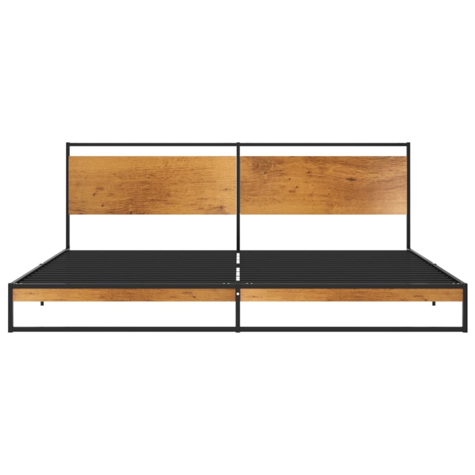 Cadru de pat, 200 x 200 cm, metal - 3 | YEO