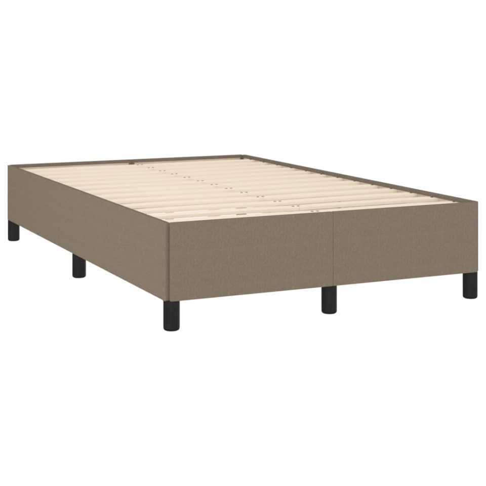 Cadru de pat fără saltea, gri taupe, 120x200 cm, textil - 2 | YEO