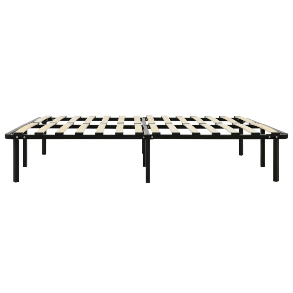 Cadru de pat, negru, 180 x 200 cm, metal - 3 | YEO