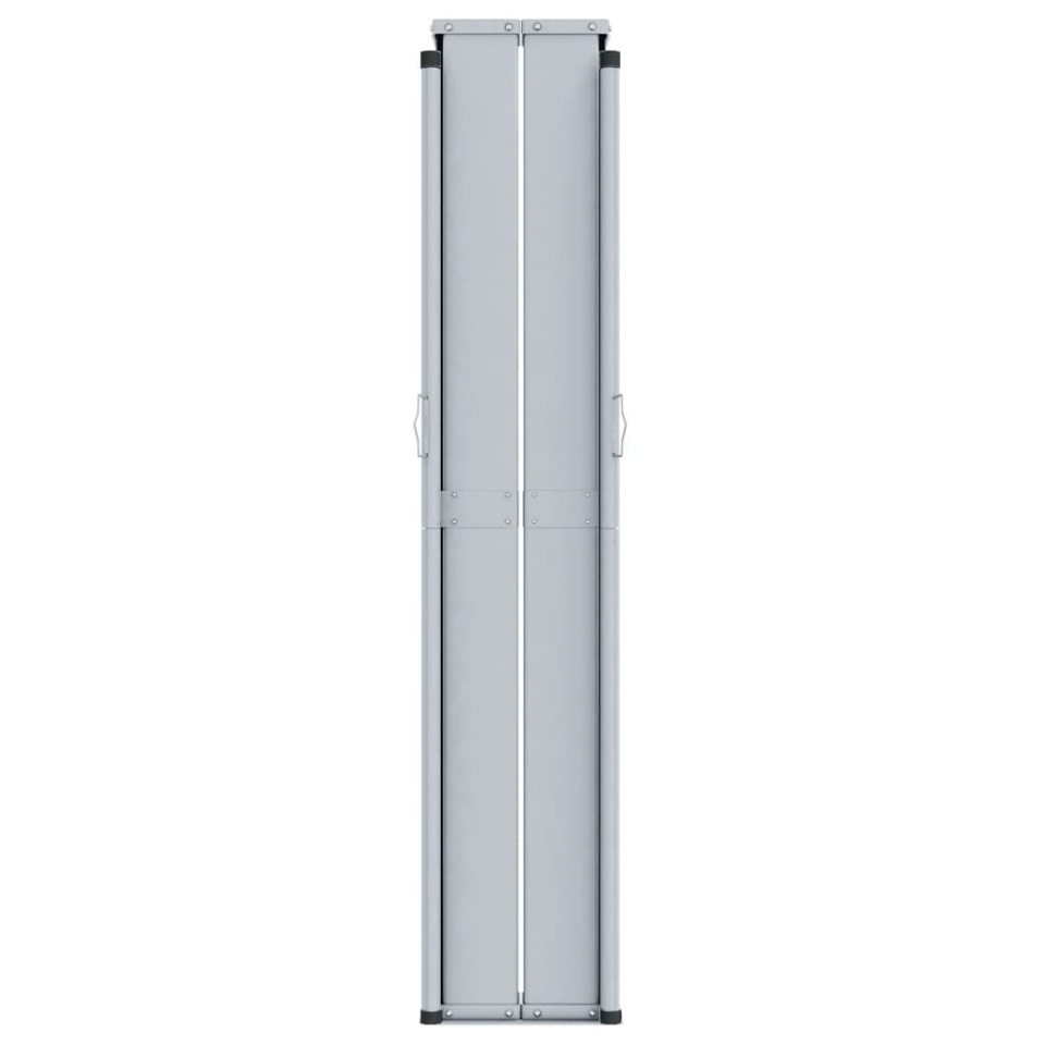 Copertină laterală retractabilă, maro, 180x1000 cm - 3 | YEO