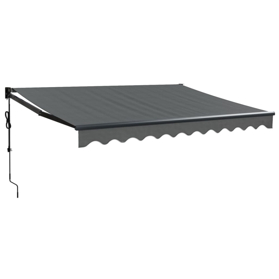 Copertină retractabilă automată, antracit, 3x2,5 m - 1 | YEO