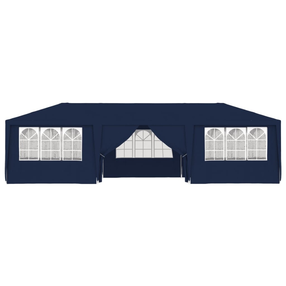 Cort de petrecere profesional cu pereți albastru 4x9 m 90 g/m² - 2 | YEO