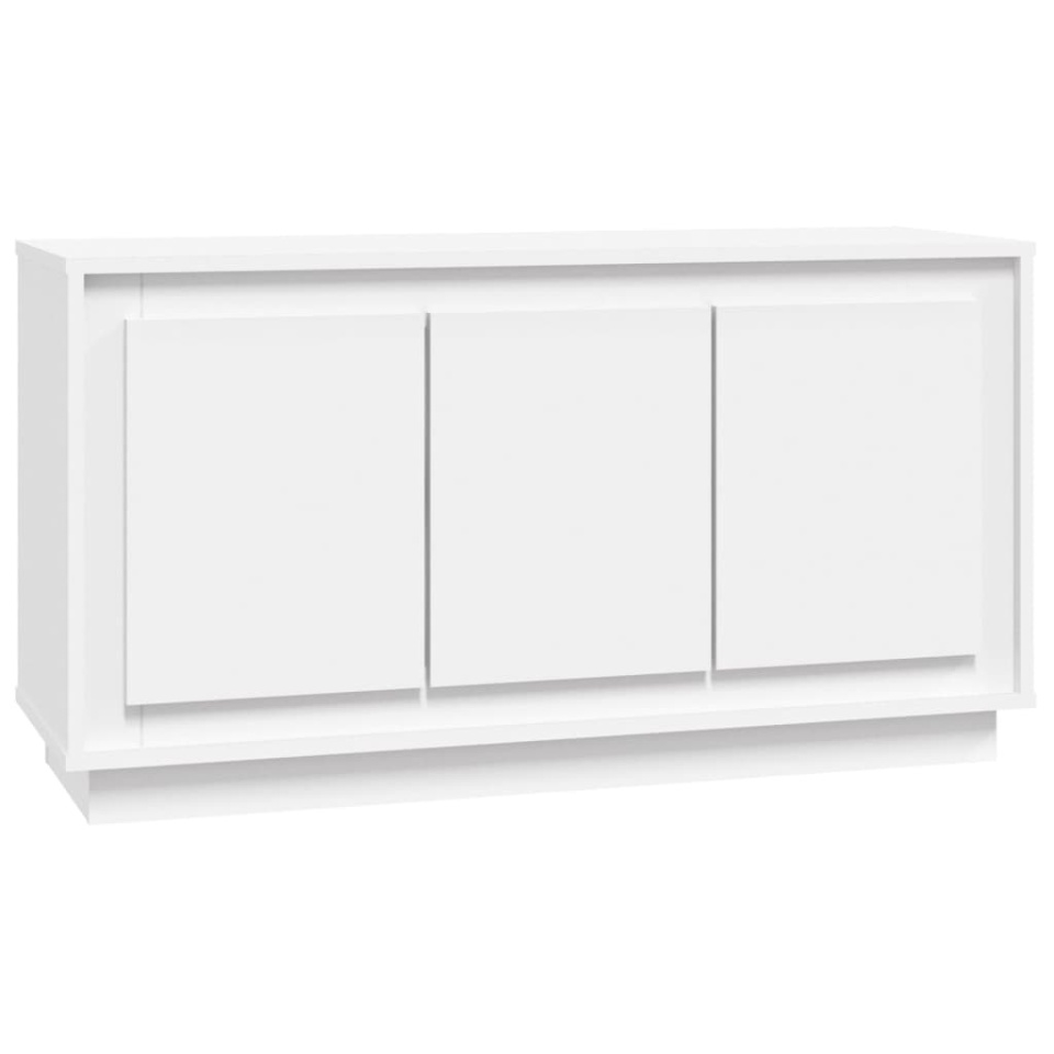 Dulap, alb, 102x35x55 cm, lemn prelucrat - 1 | YEO