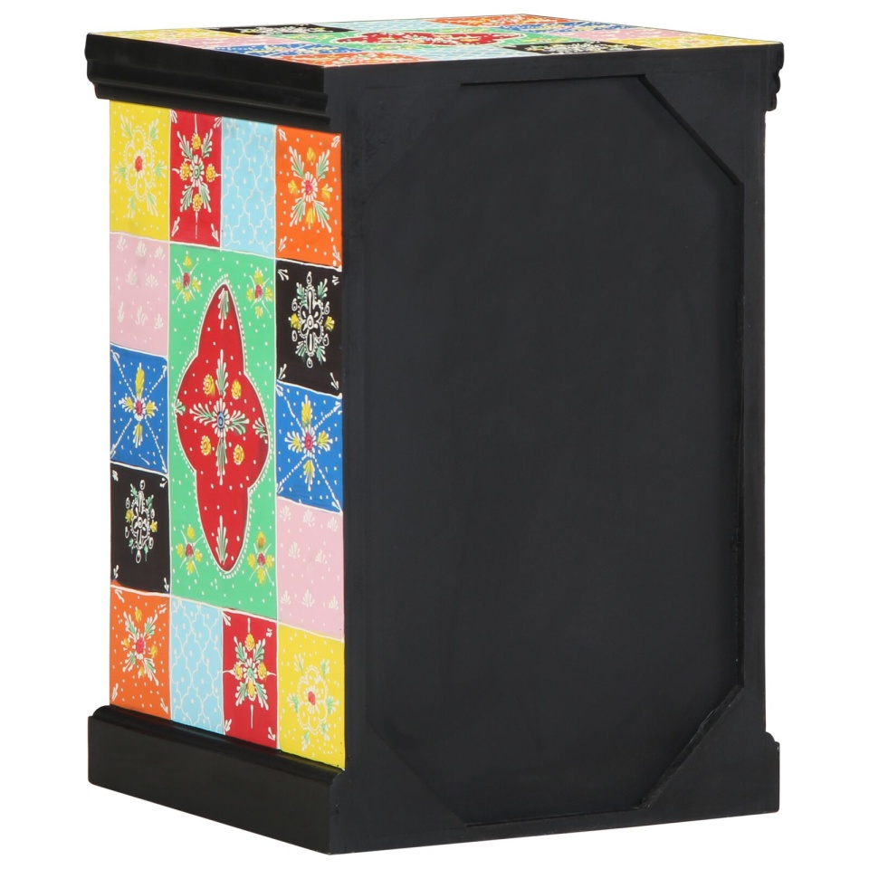Dulap cu sertare Colorat 40x40x60 cm din Lemn de Mango - 3 | YEO