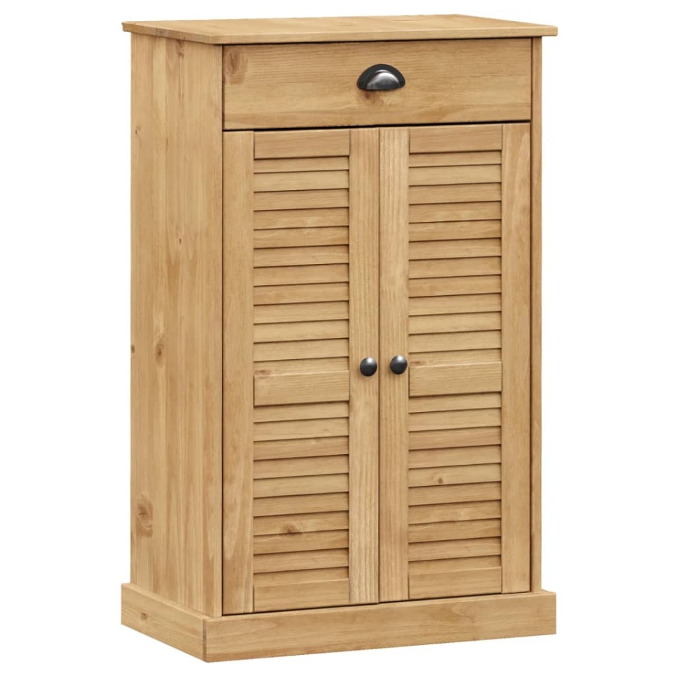 Dulap de pantofi VIGO, 60x35x96 cm, lemn masiv de pin - 1 | YEO