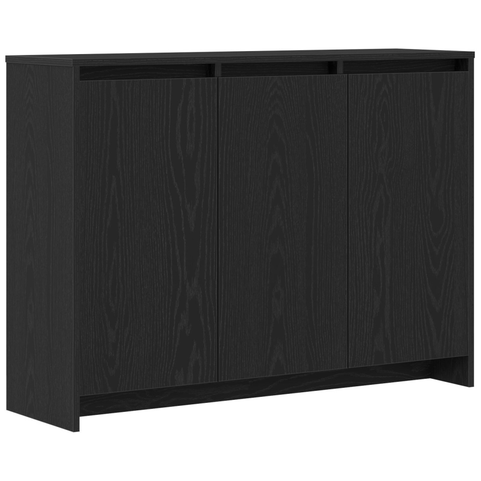 Dulap, stejar negru, 102x33x75 cm, lemn prelucrat - 1 | YEO