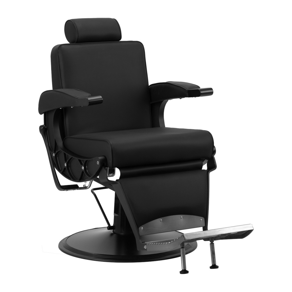 Gabbiano barber chair Continental black