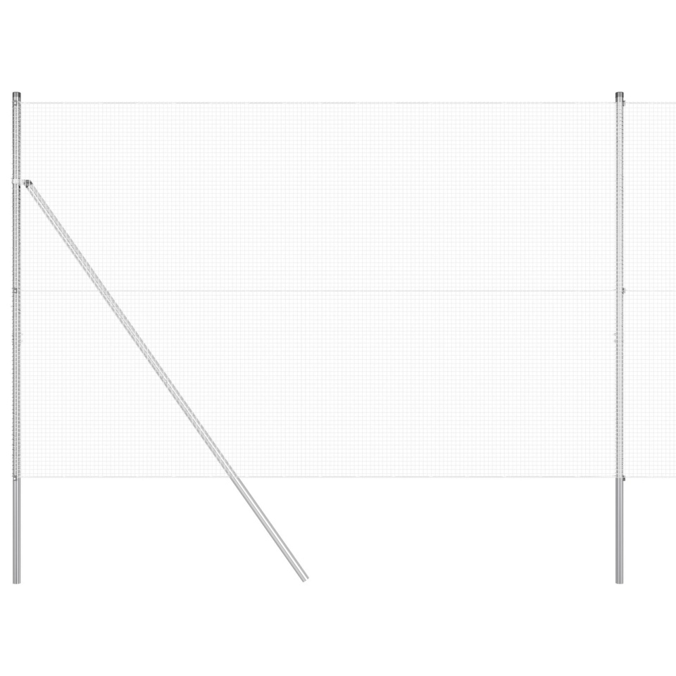 Gard cu Sârmă Sudată 1.5x50 m Oțel Galvanizat - 2 | YEO