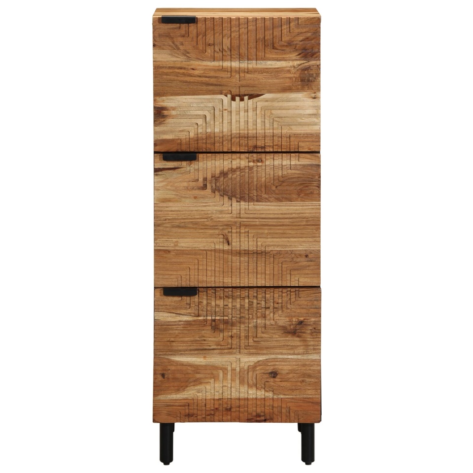 Highboard 40x33x110 cm Lemn masiv de acacia - 2 | YEO