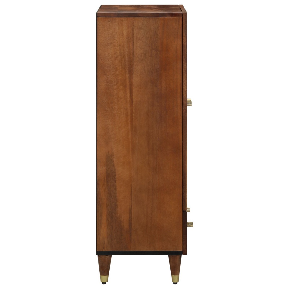 Highboard 60x33x100 cm Lemn masiv din mango - 3 | YEO