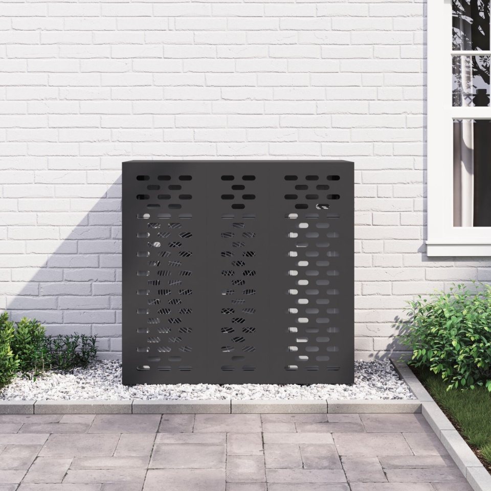 Husă pentru Aer Condiționat Neagră 110x50x105 cm - 3 | YEO