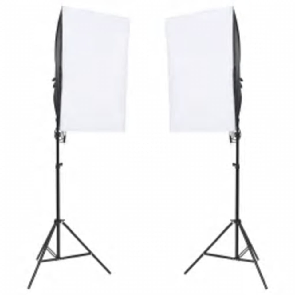 Kit studio foto cu set de lumină și fundal - 1 | YEO