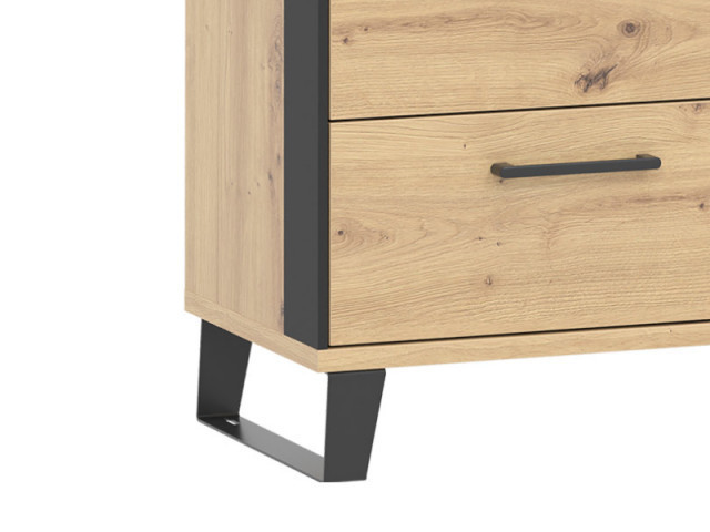 Loft LT4 Biblioteca Oak Artisan/Black - 1 | YEO