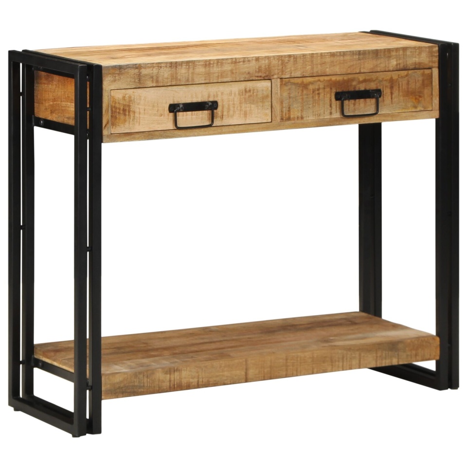 Masă de consolă 90x33x75 cm Lemn masiv de mango